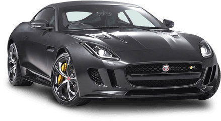 Black Jaguar F Type Coupe Car Png Image - Black Jaguar F Type Wallpaper 4k