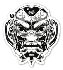 Stickerapp Cyborg Sticker Transparent Png Oni