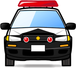 Oncoming Police Car - Police Png Car Emoji