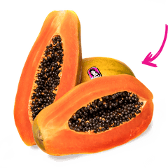 Orange Clipart Papaya Picture - Papaya Tainung Png