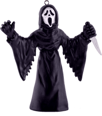 Ghost Face Standing - Holiday Ornament Png