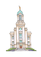 City Temples Ogden Utah Temple Cedar Drawing - Free PNG