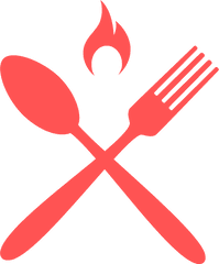 Knife Fork And Spoon Symbol Clipart - Transparent Background Fork And Spoon Png