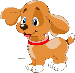 Dog Cartoon Image Clipart Png - Transparent Background Dog Clipart