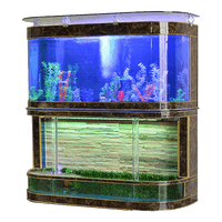 Glass Fish Tank Aquarium HD Image Free - Free PNG