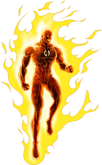 Download Human Torch Free Png Image Hq - Marvel Classic Human Torch