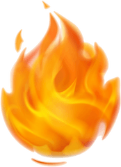 Fire Icon Cliparts - Flame Fire Png Transparent