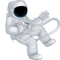 Download - Astronaut Clipart Transparent Background Png