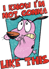 Courage The Cowardly Dog Not Gonna Like - Courage The Cowardly Dog Pixel Png