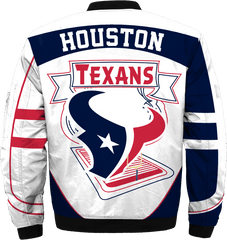 Houston Texans Bomber Jacket Nfl Apparel In - Girl Houston Texans Svg Png