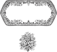 Vintage Border Frame Hd - Free PNG