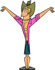 Total Drama Geoff Arms Wide Png Image Cartoon Arm