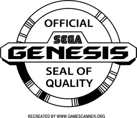 Download Sega Genesis Seal Of Quality - Sega Genesis Seal Of Quality Png