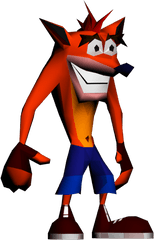 Playstation - Crash Bandicoot Ps1 Model Png