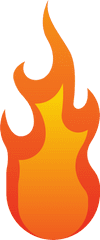 Fire Flame Combustion - Fire Transparent Background Cartoon Png