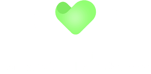 Massage Therapy Hands Logo Png Image - Heart