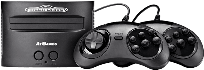 Sega Mega Drive Classic Full Size Png Download Seekpng - Sega Genesis Classic Game Console