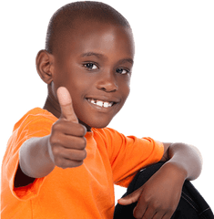 Black Kid Thumbs Up Png Image - Black Kid Png