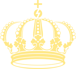 Download Vector Golden Crown 18411668 Transprent Png Free - Coroa Dourada Com Fundo Preto