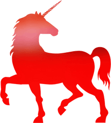 Download Vector Illustration Unicorn - Unicorn Silhouette Clip Art Png