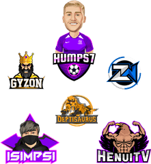 Free Twitch Overlay U2013 Mascot Esports Logo And - Clip Art Png