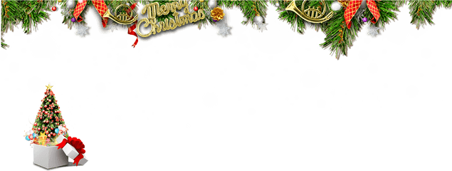 Christmas Tree Ornament Santa - Christmas Background Png Free Download