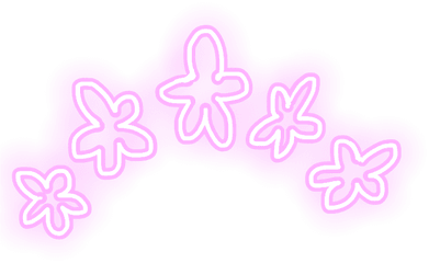 Neon Flower Crown Transparent U0026 Png Clipart Free Download - Ywd Transparent Flower Crown Neon