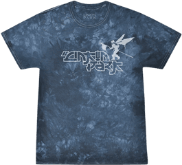 Crawling In My Skin Navy Washed Tee Linkin Park Store - Linkin Park Png