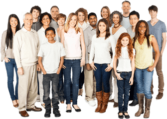 Diverse Group Of People Png Download - Group Regular People