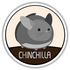 Chinchilla Sticker Premium Vinyl - Icon Png