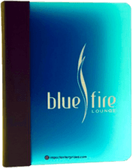 Blue Fire Acrylic Guest Directory Covers And Poly - Operating System Png