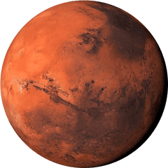 Mars Planet Png - Solar System Planets Mars