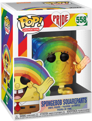 New Toys - Pride Spongebob Funko Png