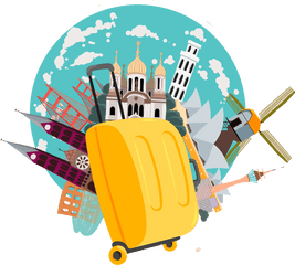 Tours And Travels Png Clipart - Transparent Travel Vector Png