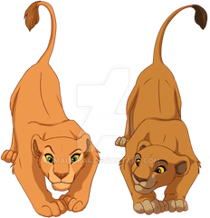 Download Free Png Nala File - Lion King Nala And Kiara