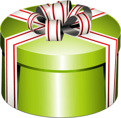 Christmas Present Clipart Png Birthday - Green Present Png Vector