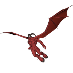 Download Demon Png Image For Free - Demon Flying