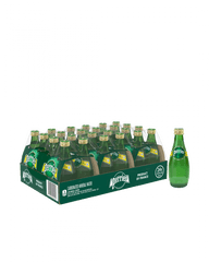 Perrier Mineral Water 24 X 330ml Glass - Carbonated Water Png