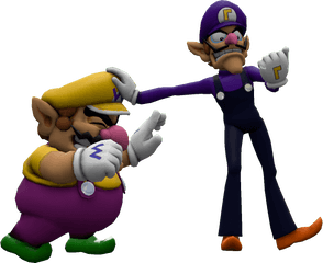 Wario And Waluigi Wallpapers - Wario And Waluigi Figures Png