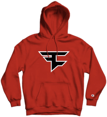 Faze Clan 2019 Logo Hoodie Red Hoodies - Made Ya Look Black Lives Matter Hoodie Png