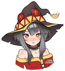 Konosuba - Megumin Art Png