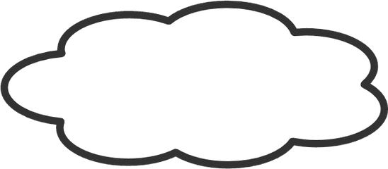 Grey Thought Cloud Png Clip Arts For Web - Clip Arts Free