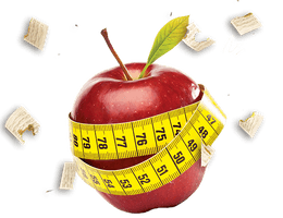 Tape Apple Measure PNG Image High Quality