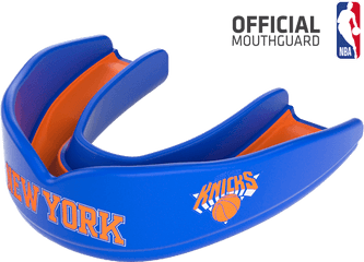 New York Knicks Nba Basketball Mouthguard - Nba Png