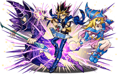 Yu - Yami Yugi And Dark Magician Png