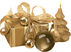 Photos Gift Gold Free Download PNG HQ