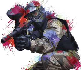 Tips For How - Paintball Man Png