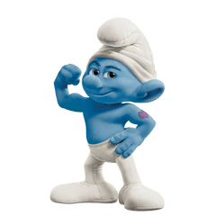 Angry Smurf Png Image - Hefty Smurf