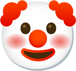 Clown Face Emoji - Android Clown Emoji Png