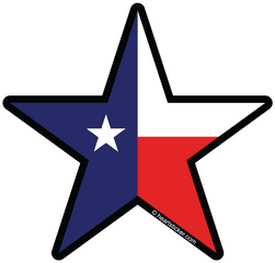 The Texas Lone Star Sticker - Texas Lone Star Logo Png